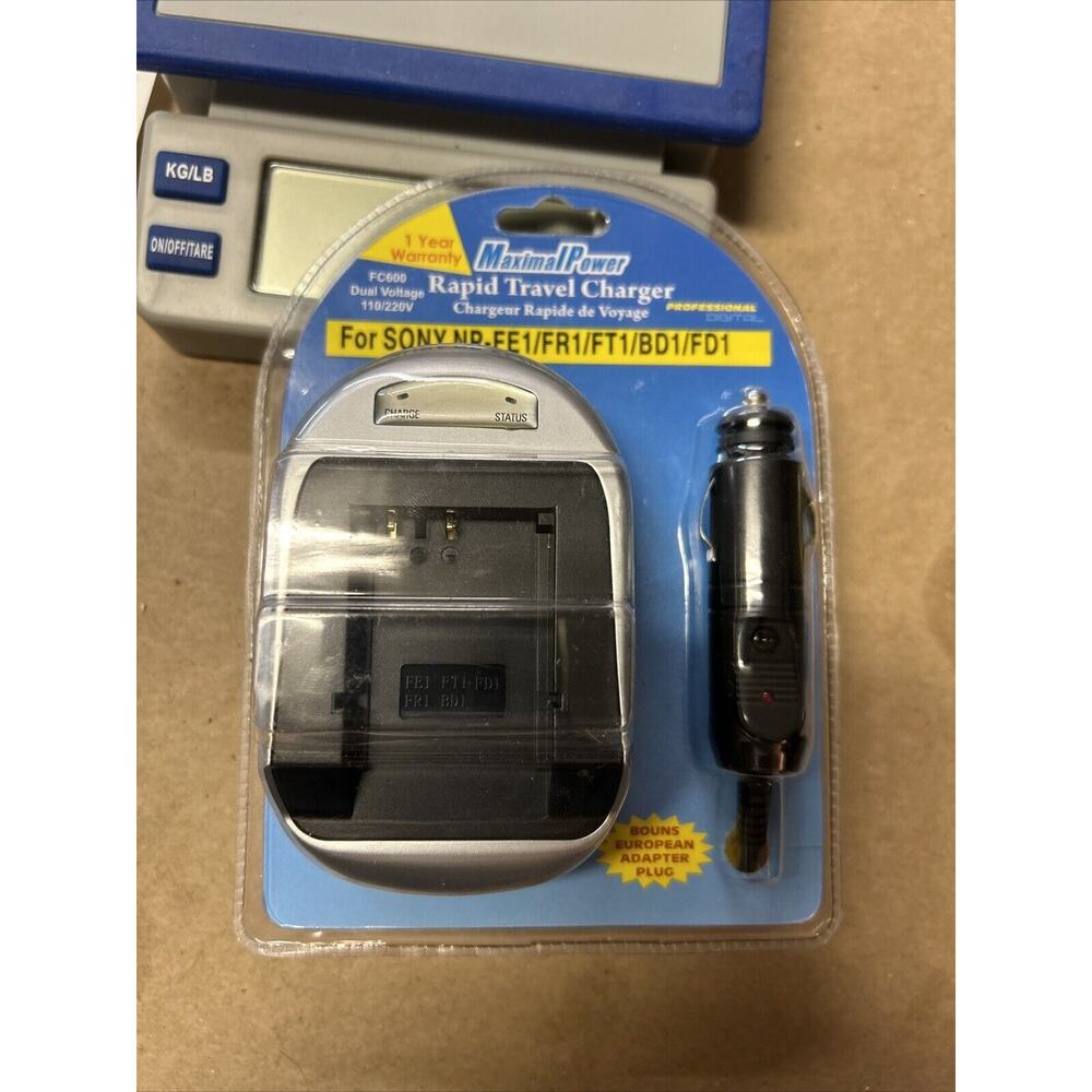 Rapid Travel Charger FC600 for Sony NP-BG1/BK1 Maximal Power New In Package - Picture 1 of 5